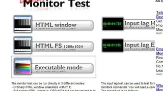 Online Monitor Test screenshot