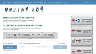 Online OCR screenshot