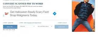 Online OCR screenshot