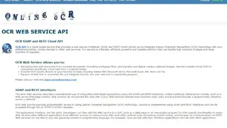 Online OCR screenshot