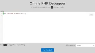 Online PHP Debugger screenshot