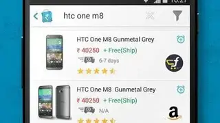 Online shopping: Price comparison app screenshot