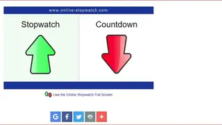Online Stopwatch screenshot