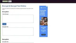 Online Toolz Encrypt & Decrypt Text Online screenshot