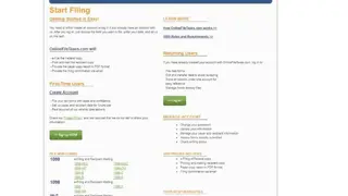 OnlineFileTaxes screenshot