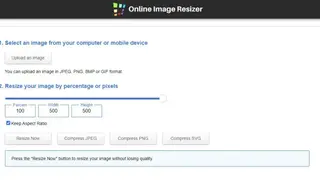 OnlineImageResize screenshot