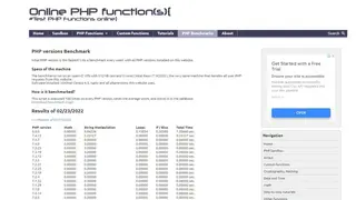 OnlinePHPFunctions screenshot