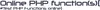 OnlinePHPFunctions