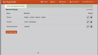 OnlyWire screenshot