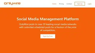 OnlyWire screenshot