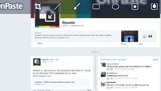 OnPaste screenshot