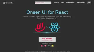 Onsen UI for React screenshot