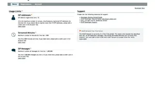 OnSIP Hosted VoIP screenshot