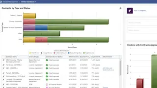 Onspring Vendor Management screenshot