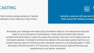 Onstream Media screenshot