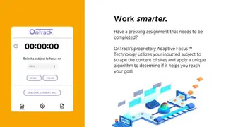 OnTrack: Smart Productivity Tool screenshot