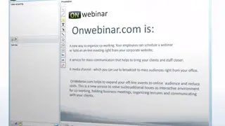 OnWebinar screenshot