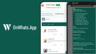 OnWhatsApp screenshot