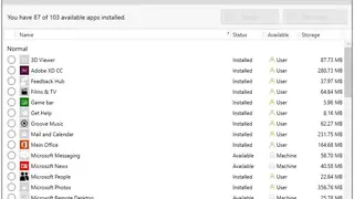 O&O AppBuster screenshot