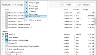 O&O AppBuster screenshot
