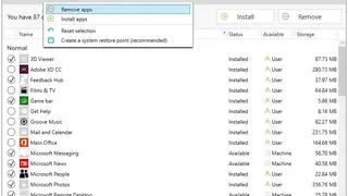 O&O AppBuster screenshot