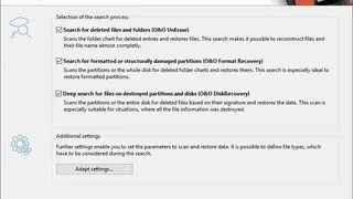 O&O DiskRecovery screenshot