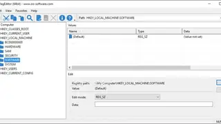 O&O RegEditor screenshot