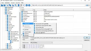 O&O RegEditor screenshot