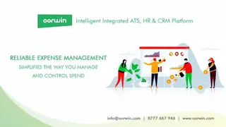 Oorwin Applicant Tracking System screenshot