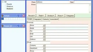 Open Contacts screenshot