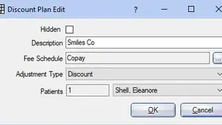 Open Dental screenshot