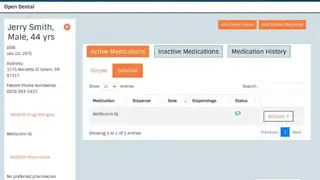 Open Dental screenshot