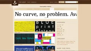Open Font Library screenshot