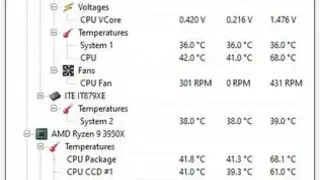 Open Hardware Monitor screenshot