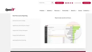 Open iT LicenseAnalyzer 2022 screenshot