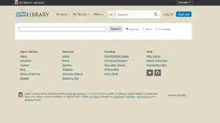 Open Library screenshot