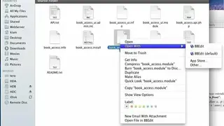 Open With screenshot