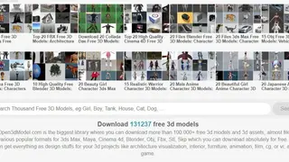 Open3dModel screenshot