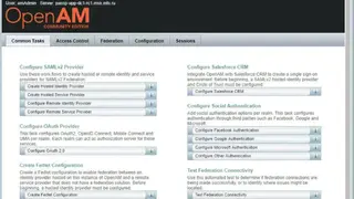 OpenAM screenshot