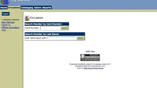 OpenBiblio screenshot