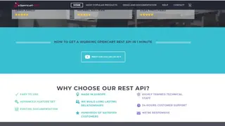 Opencart-API screenshot
