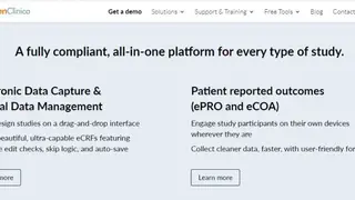 OpenClinica screenshot