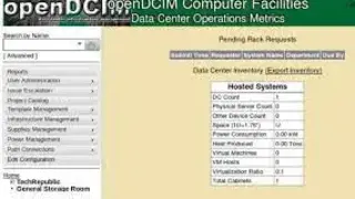 Opendcim screenshot