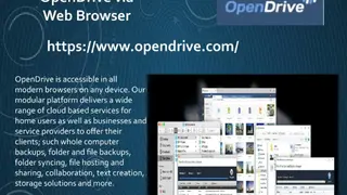 OpenDrive screenshot