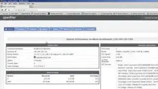 Openfiler screenshot