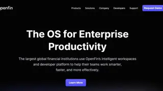 OpenFin screenshot