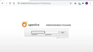 Openfire screenshot