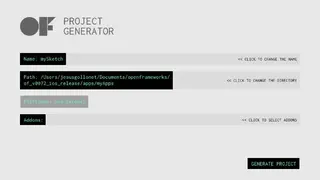 openFrameworks screenshot