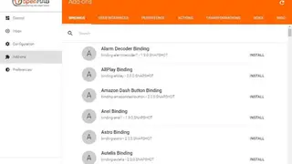 openHAB screenshot