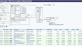 OpenInsider screenshot